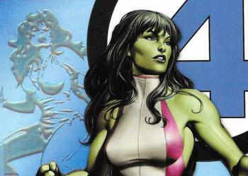 2008 Rittenhouse Fantastic Four Archives - Legendary Heroes #LH8 She-Hulk Front