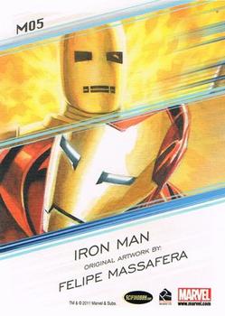 2011 Rittenhouse Marvel Universe - Marvel Originals #MO5 Iron Man Back