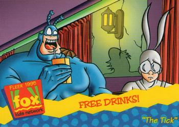 1995 Fleer Fox Kids Network #23 Free Drinks! Front