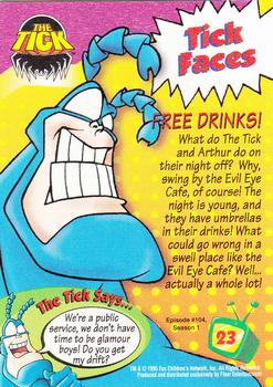 1995 Ultra Fox Kids Network #23 Free Drinks! Back
