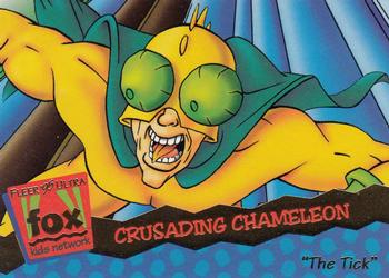 1995 Ultra Fox Kids Network #27 Crusading Chameleon Front