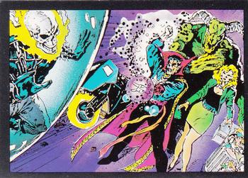 1992 Comic Images Ghost Rider II #6 Dr. Strange Front