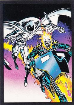 1992 Comic Images Ghost Rider II #51 Moon Knight Front