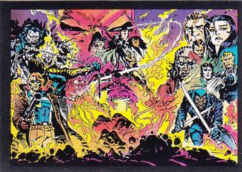 1992 Comic Images Ghost Rider II #56 The Midnight Sons Front