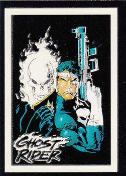 1992 Comic Images Ghost Rider II - Glow in the Dark #G2 Vigilantes Front