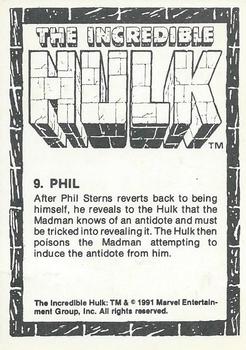 1991 Comic Images The Incredible Hulk #9 Phil Back