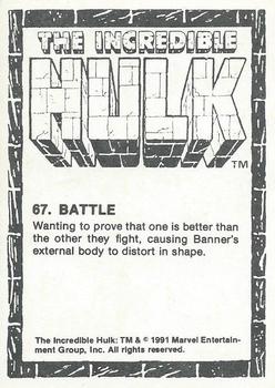 1991 Comic Images The Incredible Hulk #67 Battle Back