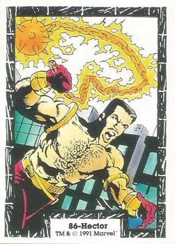1991 Comic Images The Incredible Hulk #86 Hector Front