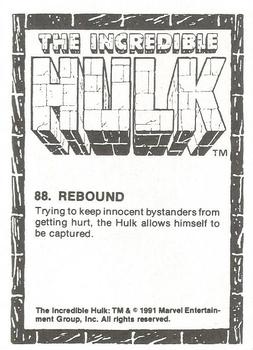 1991 Comic Images The Incredible Hulk #88 Rebound Back