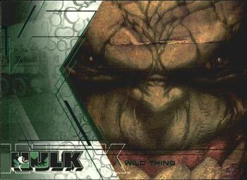 2003 Upper Deck The Hulk Film and Comic #10 Wild Thing Front