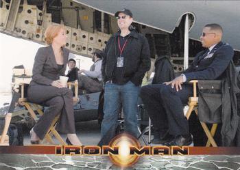 2008 Rittenhouse Iron Man #59 Gwyneth Paltrow / Kevin Feige / Terrence Howard Front