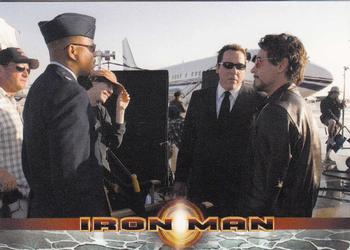 2008 Rittenhouse Iron Man #65 Jon Favreau / Robert Downey Jr. / Terrence Howard Front