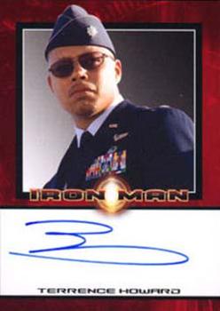 2008 Rittenhouse Iron Man - Autographs #NNO Terrence Howard Front
