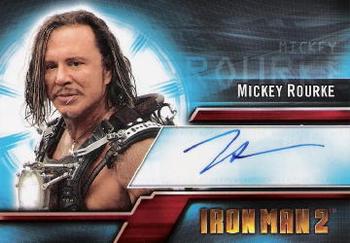 2010 Upper Deck Iron Man 2 - Autographs #A2 Mickey Rourke Front