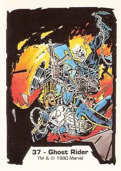 1990 Comic Images Marvel Comics Jim Lee #37 Ghost Rider Front