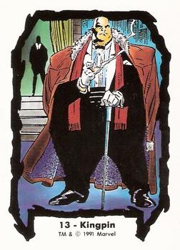 1991 Comic Images Marvel Comics Jim Lee II #13 Kingpin Front
