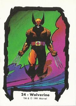 1991 Comic Images Marvel Comics Jim Lee II #24 Wolverine Front
