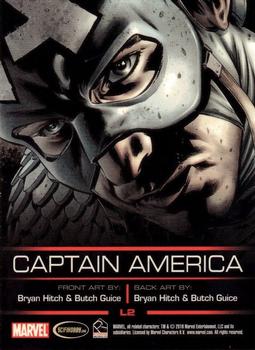 2010 Rittenhouse Legends of Marvel: Captain America #L2 Captain America Back