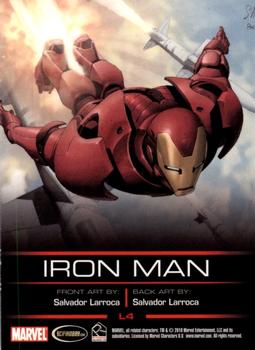2010 Rittenhouse Legends of Marvel: Iron Man #L4 Iron Man Back