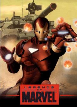 2010 Rittenhouse Legends of Marvel: Iron Man #L4 Iron Man Front
