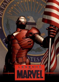 2010 Rittenhouse Legends of Marvel: Iron Man #L8 Iron Man Front