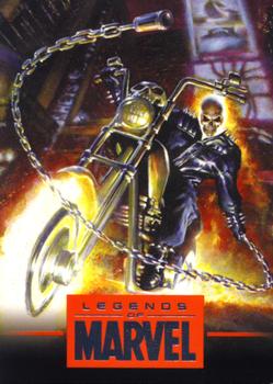 2012 Rittenhouse Legends of Marvel: Ghost Rider #L9 Ghost Rider Front