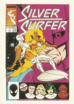 1991 Comic Images Marvel Comics First Covers II #45 Silver Surfer Front