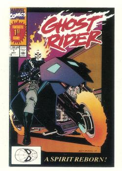 1991 Comic Images Marvel Comics First Covers II #80 Ghost Rider Front