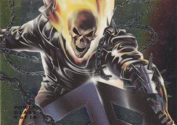 1994 Flair Marvel Annual - Flair Marvel Universe - PowerBlast #9 Ghost Rider Back