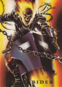 1994 Flair Marvel Annual - Flair Marvel Universe - PowerBlast #9 Ghost Rider Front
