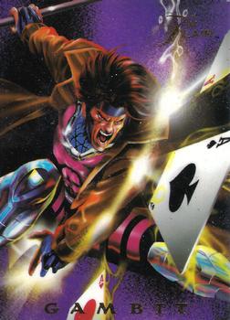 1994 Flair Marvel Annual - Flair Marvel Universe - PowerBlast #12 Gambit Front