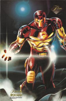 1994 Flair Marvel Annual - Flair Marvel Universe - Prints #NNO Iron Man Front