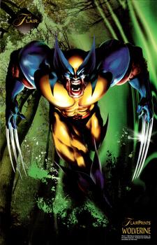 1994 Flair Marvel Annual - Flair Marvel Universe - Prints #NNO Wolverine Front