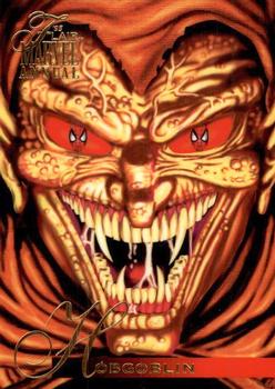 1995 Flair Marvel Annual #52 Hobgoblin Front