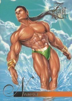 1995 Flair Marvel Annual #85 Namor Front