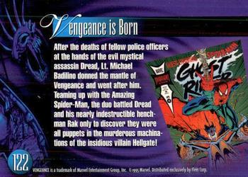 1995 Flair Marvel Annual #122 Vengeance Back