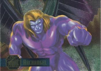 1995 Flair Marvel Annual - PowerBlast #16 Archangel Front