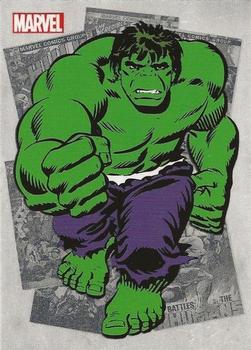 2012 Rittenhouse Marvel Bronze Age - Classic Heroes #CH4 The Incredible Hulk Front