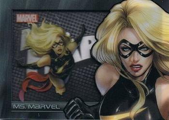 2012 Rittenhouse Marvel Greatest Heroes - Icons Shadowbox #S3 Ms. Marvel Front