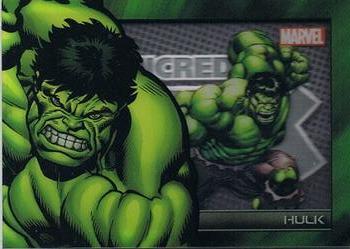 2012 Rittenhouse Marvel Greatest Heroes - Icons Shadowbox #S6 Hulk Front