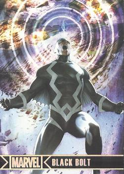 2012 Rittenhouse Marvel Greatest Heroes - HoloFoil #6 Black Bolt Front