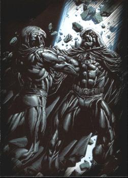 2010 Rittenhouse Marvel Heroes and Villains #66 Moon Knight vs. Midnight Front