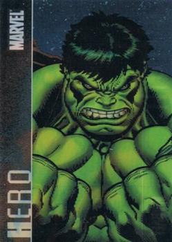 2010 Rittenhouse Marvel Heroes and Villains - Lenticular Flip Cards #L1 Hulk / Red Hulk Front