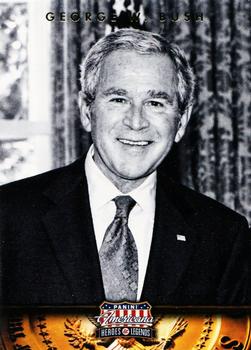 2012 Panini Americana Heroes & Legends #43 George W. Bush Front