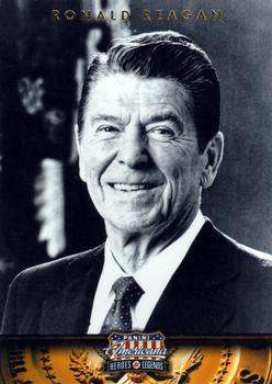 2012 Panini Americana Heroes & Legends #40 Ronald Reagan Front