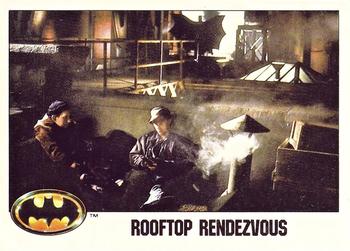 1989 Topps Batman - Collector's Edition (Tiffany) #15 Rooftop Rendezvous Front