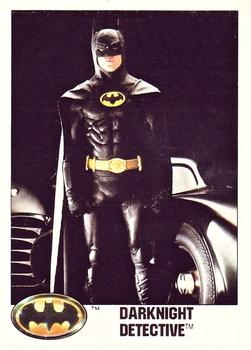 1989 Topps Batman - Collector's Edition (Tiffany) #2 Darknight Detective Front