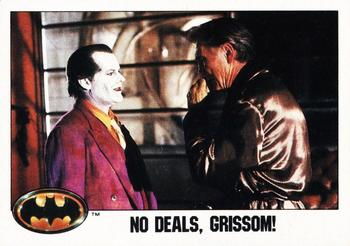 1989 Topps Batman - Collector's Edition (Tiffany) #41 No Deals, Grissom! Front