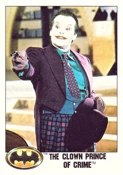 1989 Topps Batman - Collector's Edition (Tiffany) #4 The Clown Prince of Crime Front