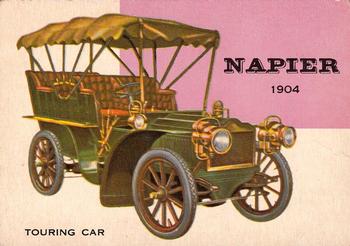 1953-55 Topps World on Wheels (R714-24) #104 1904 Napier touring Car Front